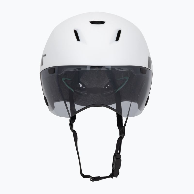 Шолом велосипедний MET Codatronica white/silver matt glossy 2