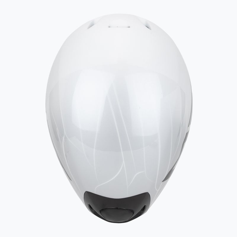 Шолом велосипедний MET Codatronica white/silver matt glossy 6