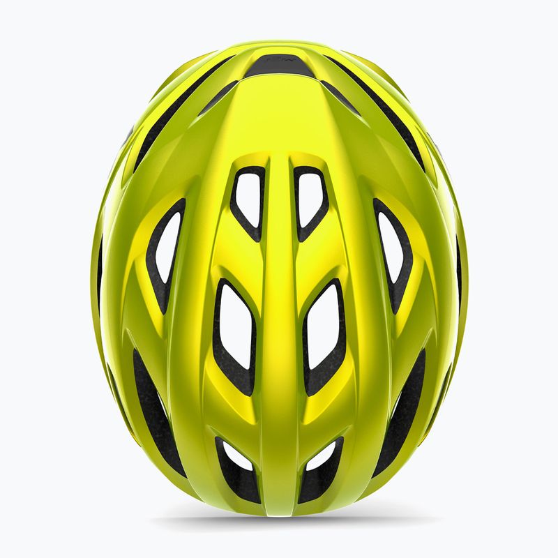 Шолом велосипедний MET Idolo Mips lime yellow metallic glossy 4