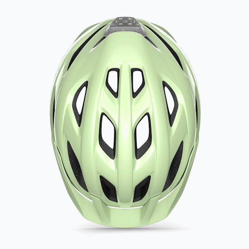 Шолом велосипедний MET Crossover mint glossy 4
