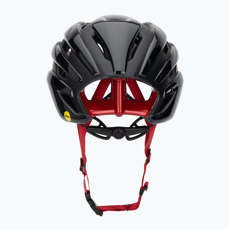 Шолом велосипедний MET Trenta Mips black/red glossy 4