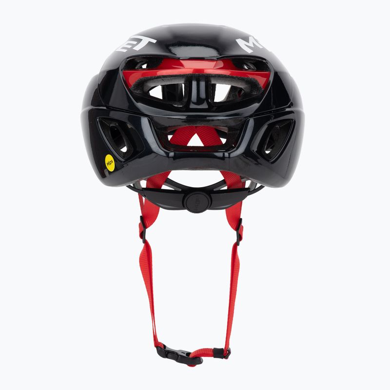 Шолом велосипедний MET Rivale II Mips black/red glossy 4