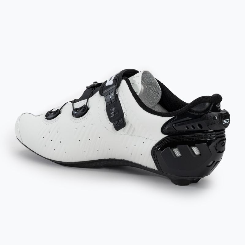 Кросівки велосипедні шосе чоловічі Sidi Wire 2S white/black 3