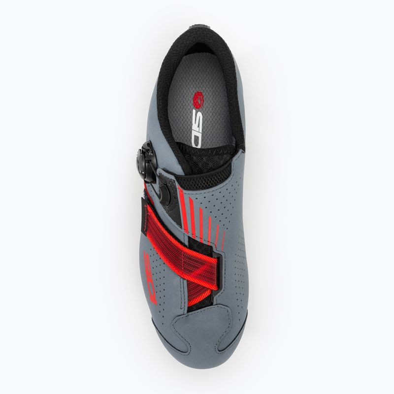 Кросівки велосипедні МТВ чоловічі Sidi MTB Aertis grey/red 5
