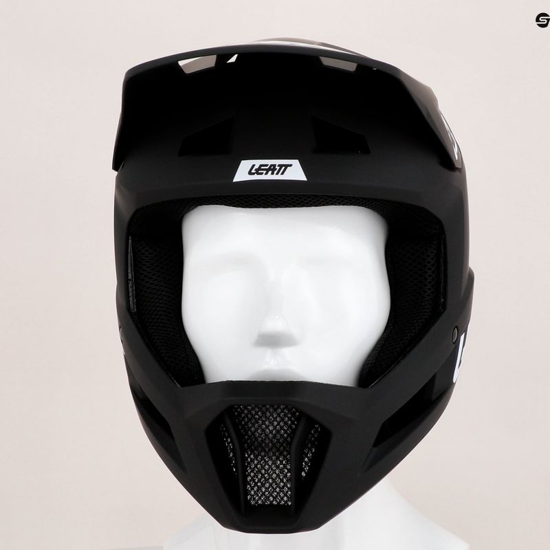 Шолом велосипедний Leatt MTB Gravity 1.0 V23 чорний 1023014155 14