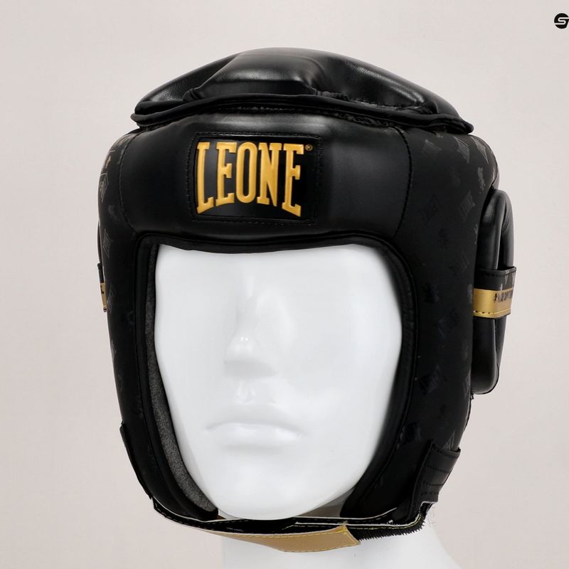 Шолом боксерський LEONE 1947 Headgear Dna чорний CS444 10