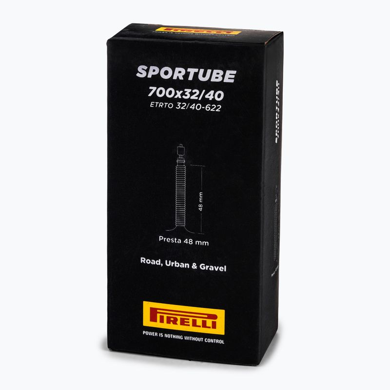 Камера велосипедна Pirelli Sportube Presta 3702700 2