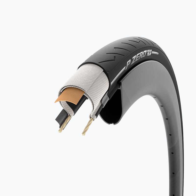Шина велосипедна Pirelli P Zero Road TLR 700 x 32C black 4