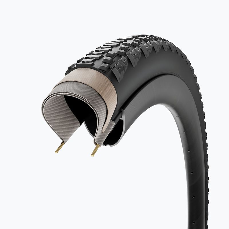 Шина велосипедна Pirelli Cinturato Gravel RM 700 x 40C black 5