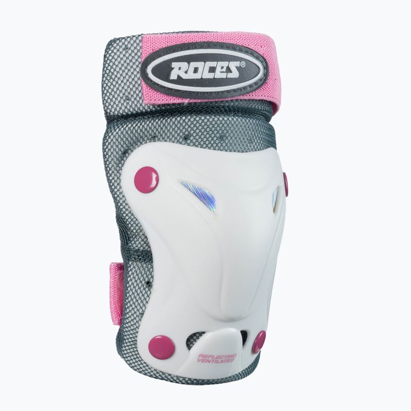Набір протекторів для дітей Roces Ventilated 3 Pack білий 301352 2