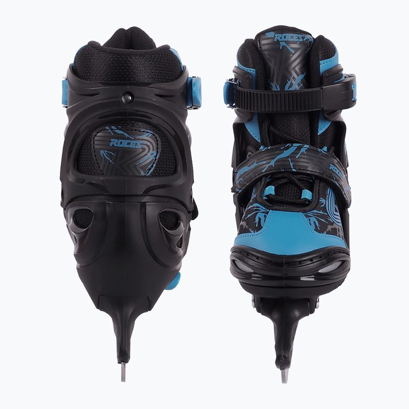 Ковзани прогулянкові дитячі Roces Jokey Ice 3.0 Boy чорно-блакитні 450707 11