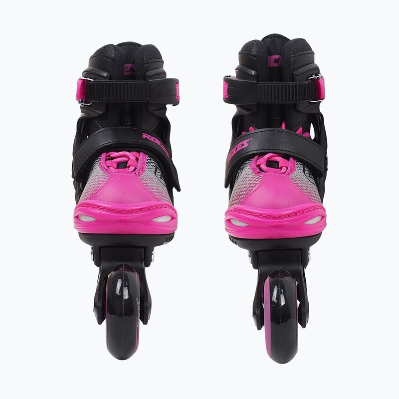 Роликові ковзани дитячі Roces Jokey X Girl black/pink 4