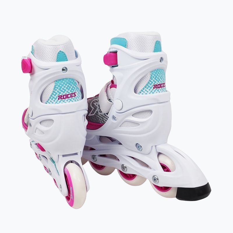 Роликові ковзани дитячі Roces Jokey X Girl white/pink 3