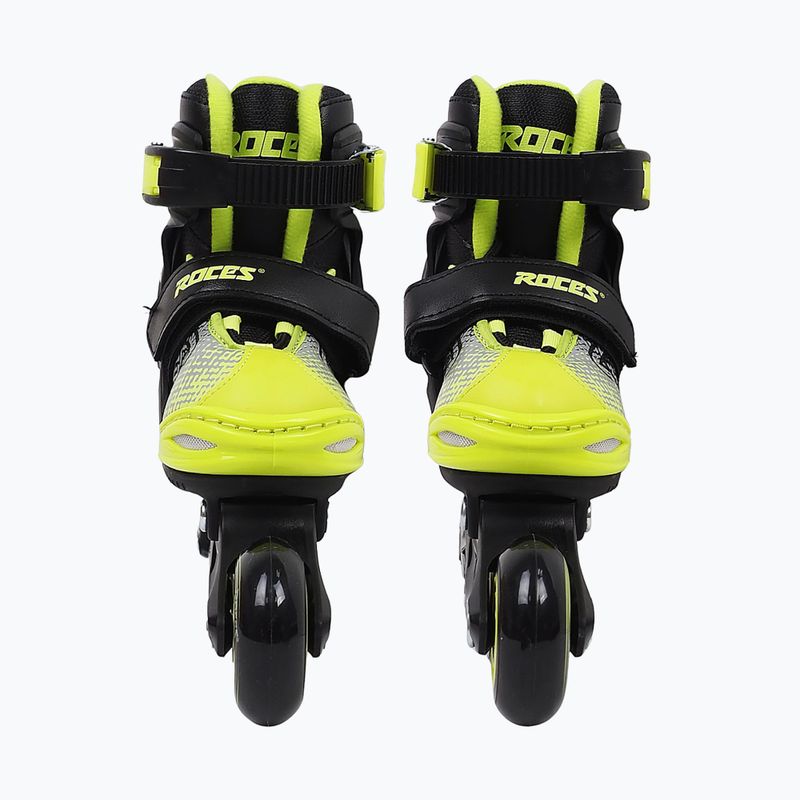 Роликові ковзани дитячі Roces Jokey X Boy black/lime 2