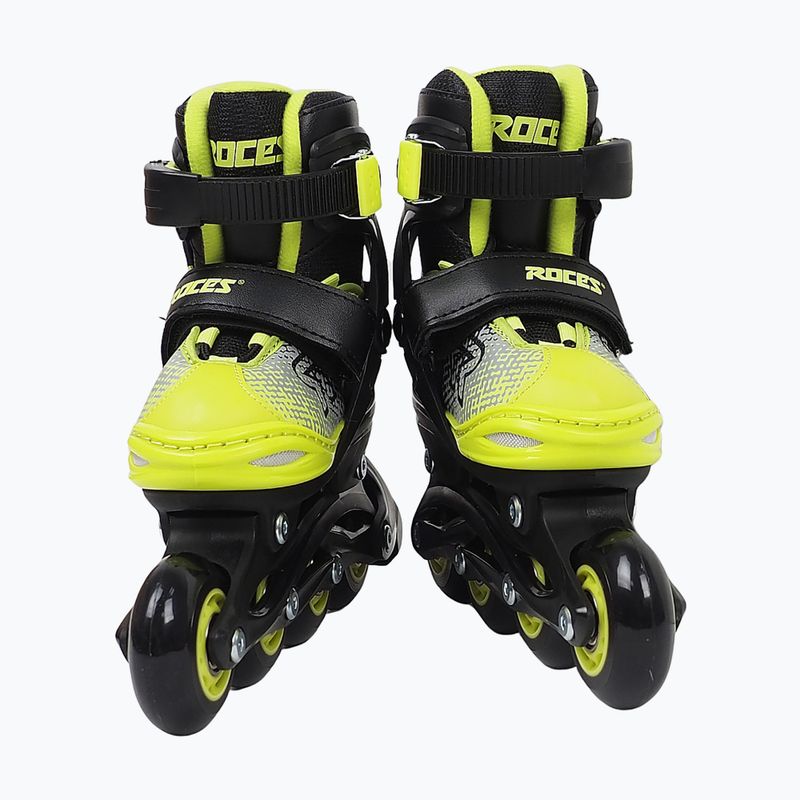Роликові ковзани дитячі Roces Jokey X Boy black/lime 3