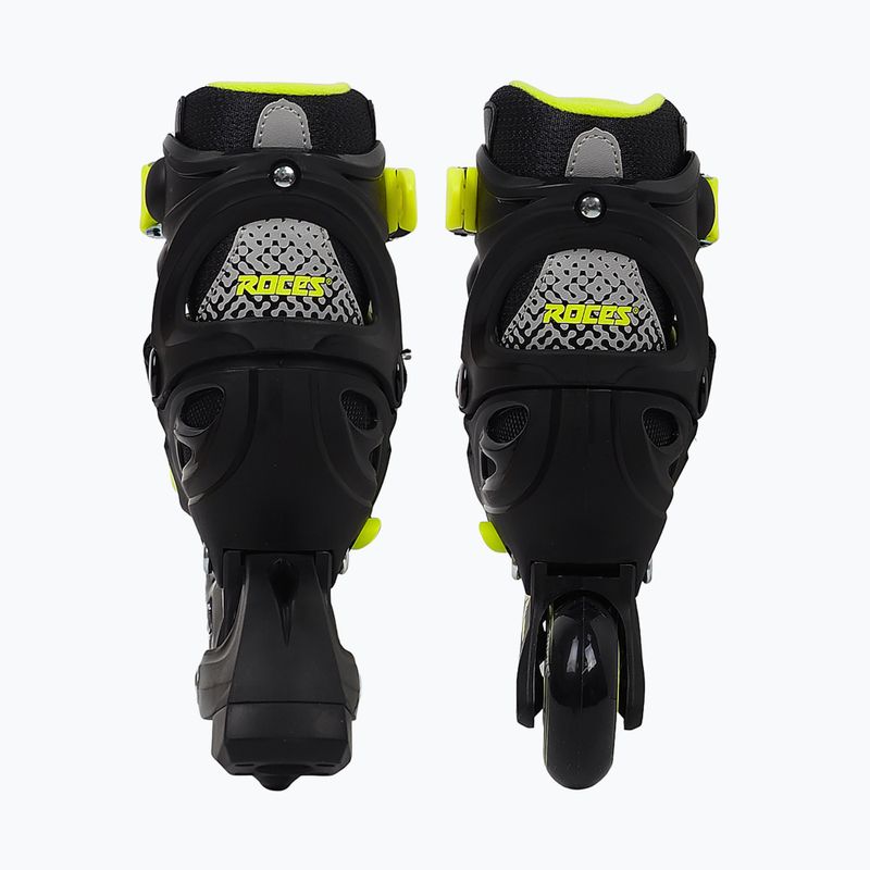 Роликові ковзани дитячі Roces Jokey X Boy black/lime 4