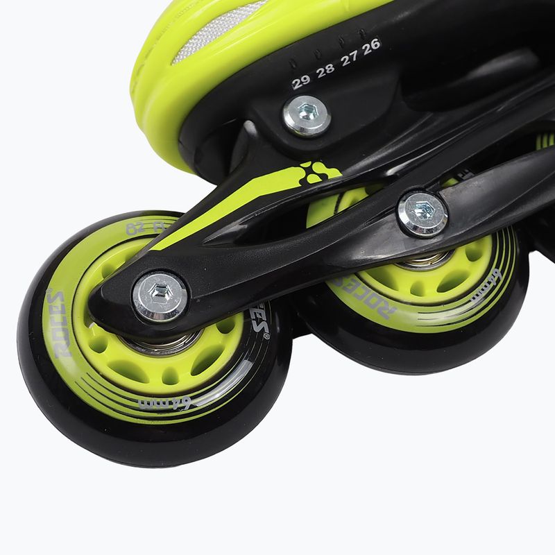 Роликові ковзани дитячі Roces Jokey X Boy black/lime 6