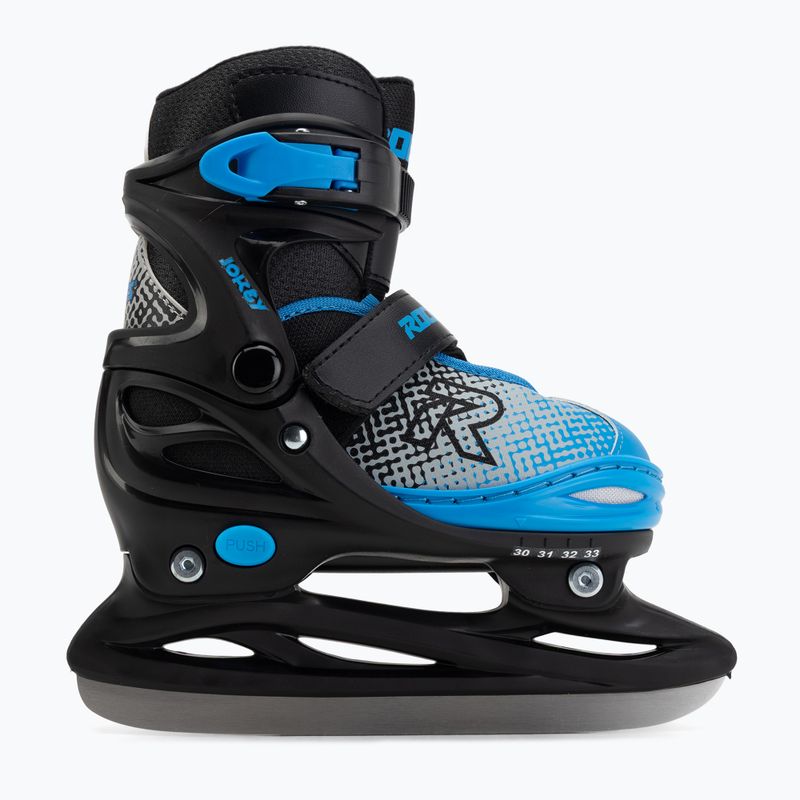 Ковзани дитячі Roces Jokey Ice X black/astro blue 2