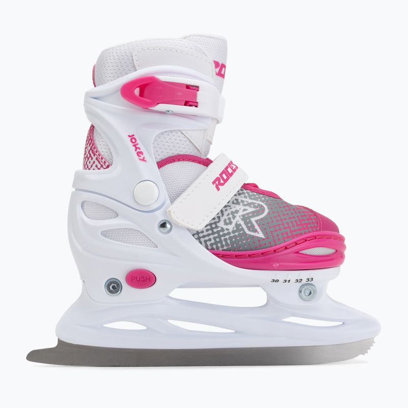 Ковзани дитячі Roces Jokey Ice X white/pink 2