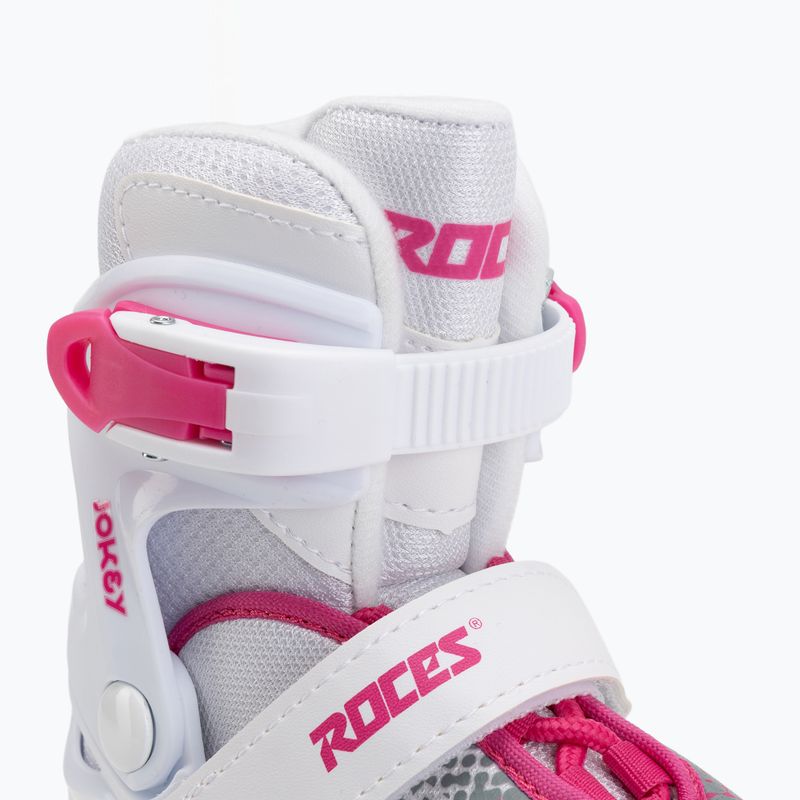 Ковзани дитячі Roces Jokey Ice X white/pink 5
