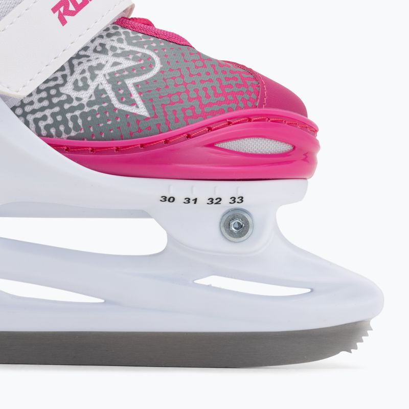 Ковзани дитячі Roces Jokey Ice X white/pink 7