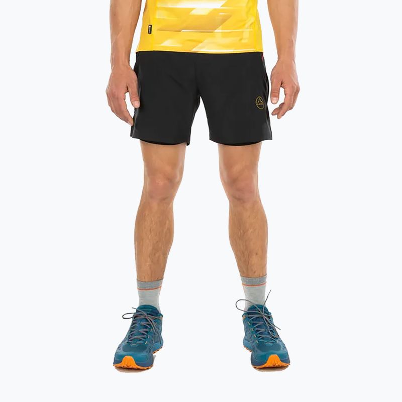 Шорти для бігу чоловічі LaSportiva Ultra Distance Short 7" чорні P45999100 3