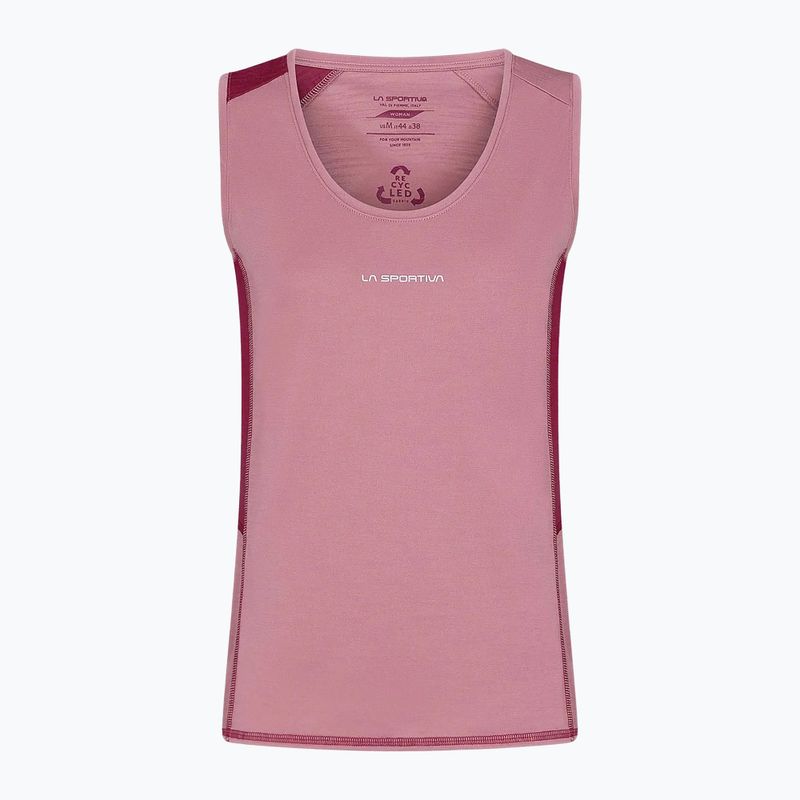 Футболка трекінгова жіноча La Sportiva Embrace Tank рожева Q30405502 6