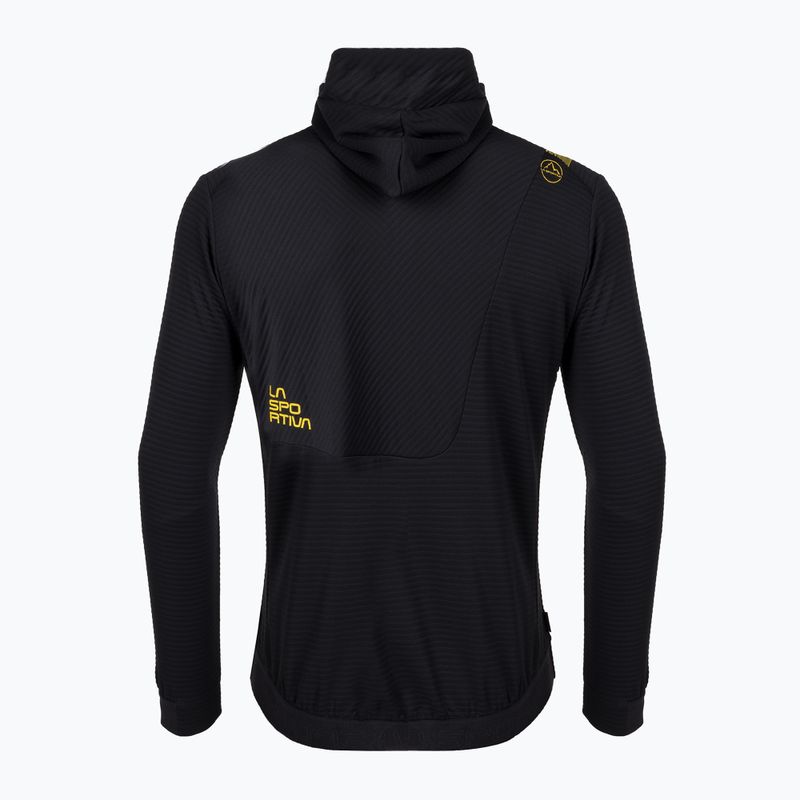 Кофта для скелелазіння чоловіча LaSportiva Mood Hoody чорна N71999100 2