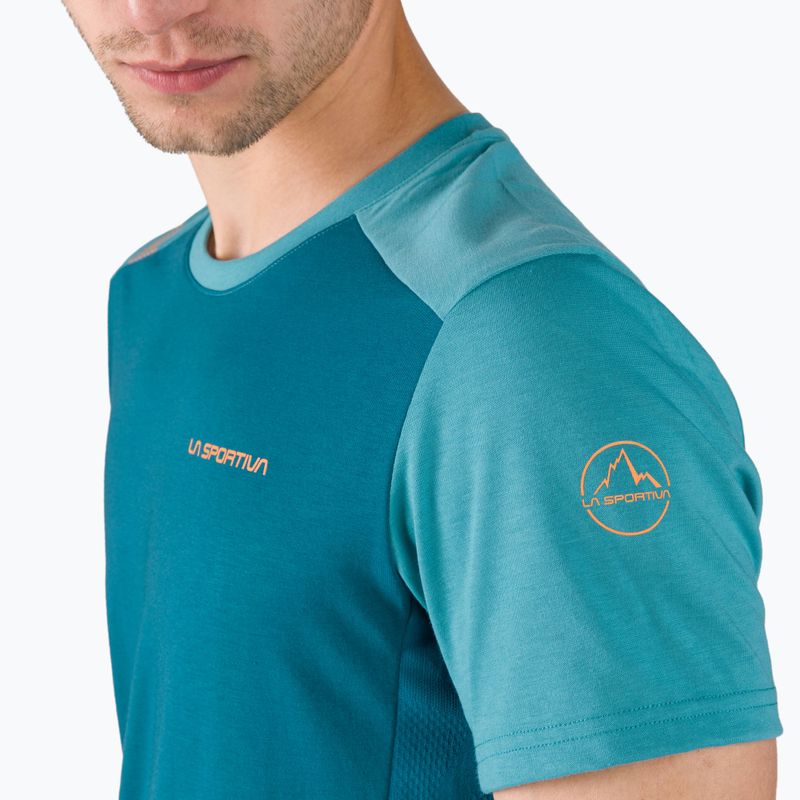 Футболка для скелелазіння чоловіча La Sportiva Grip блакитна N87623624 4
