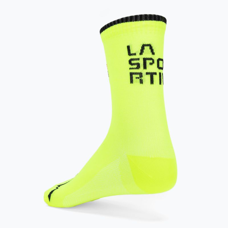 Шкарпетки для бігу LaSportiva For Your Mountain жовто-чорні 69R999720 3