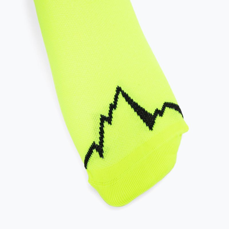 Шкарпетки для бігу LaSportiva For Your Mountain жовто-чорні 69R999720 5