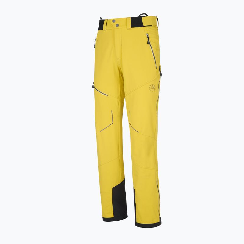 Штани софтшел чоловічі La Sportiva Excelsior жовті L61723723 5