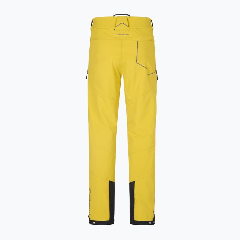 Штани софтшел чоловічі La Sportiva Excelsior жовті L61723723 6