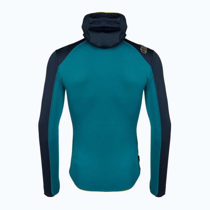 Кофта трекінгова чоловіча La Sportiva Upendo Hoody блакитна L67635629 2