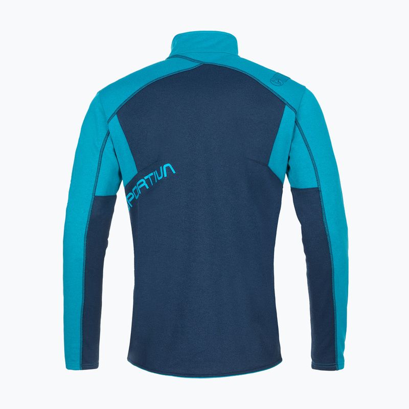 Кофта трекінгова чоловіча La Sportiva Elements блакитна L68629635 2