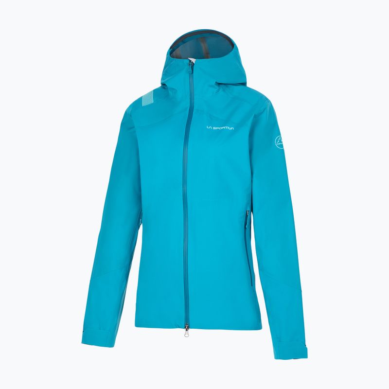 Куртка дощовик з мембраною жіноча La Sportiva Firestar Evo Shell блакитна M24635635 6