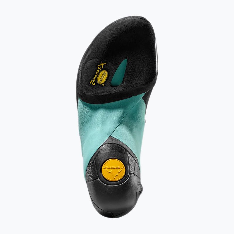 Черевики для скелелазіння жіночі La Sportiva Skwama Vegan carbon/turquoise 12