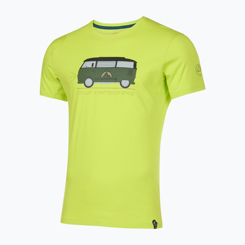Футболка для скелелазіння чоловіча La Sportiva Van жовта H47729729 5
