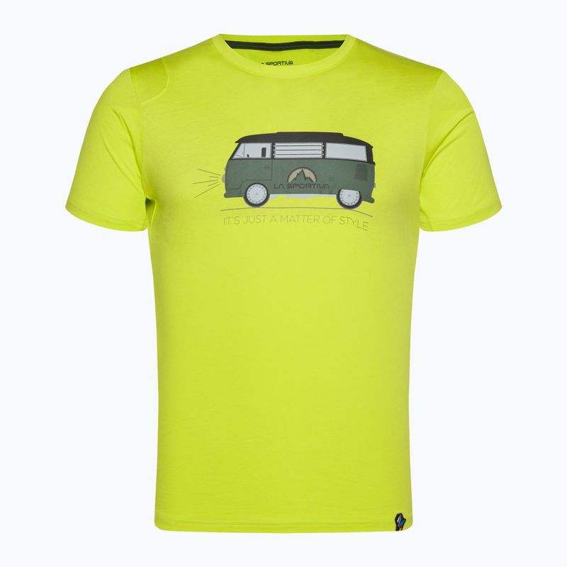 Футболка для скелелазіння чоловіча La Sportiva Van жовта H47729729