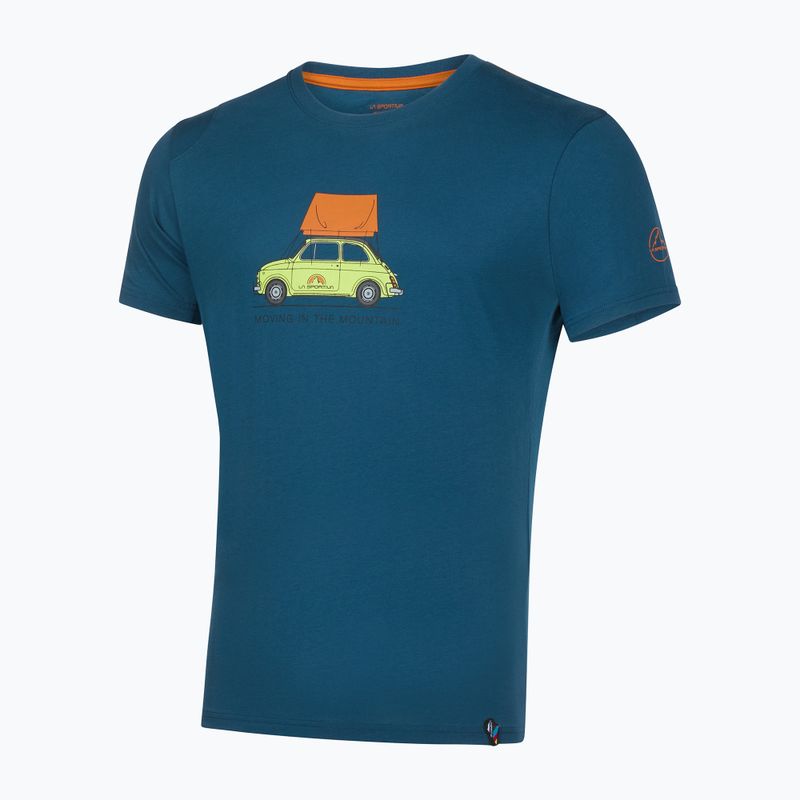 Футболка для скелелазіння чоловіча La Sportiva Cinquecento синя N55639208 5