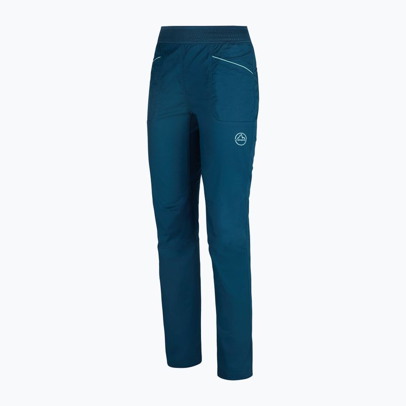 Штани альпіністські жіночі La Sportiva Itaca блакитні O37639636