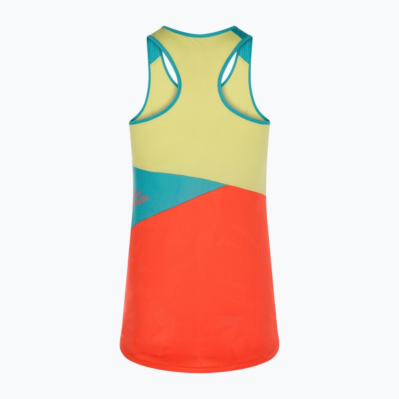 Футболка для скелелазіння жіноча LaSportiva Charm Tank кольорова O80322638 7