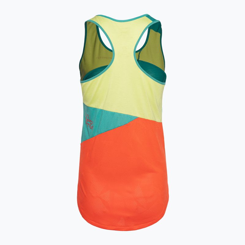 Футболка для скелелазіння жіноча LaSportiva Charm Tank кольорова O80322638 2