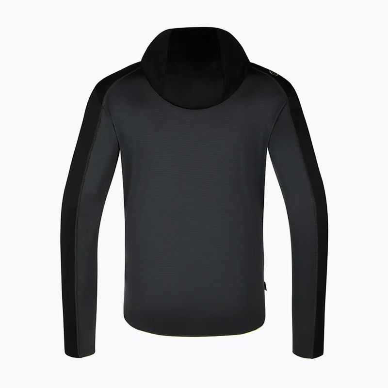 Кофта трекінгова чоловіча La Sportiva Upendo Hoody carbon/lime punch 8