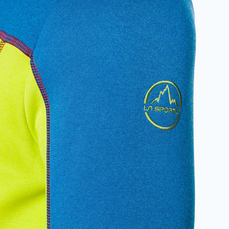 Кофта трекінгова чоловіча La Sportiva Elements sangria/electric blue 4