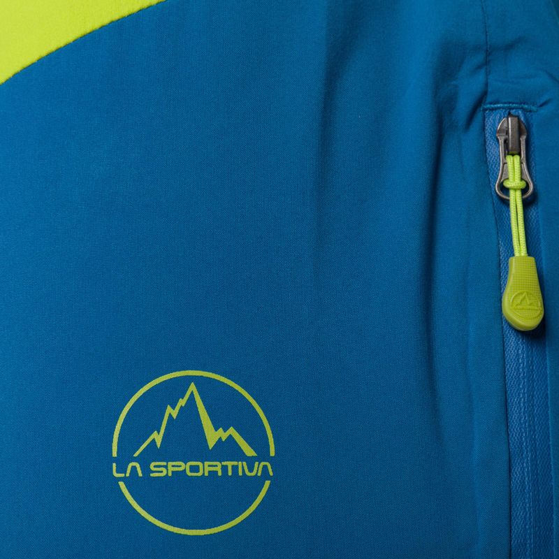 Штани туристичні з мембраною чоловічі La Sportiva Crizzle EVO Shell sangria/electric blue 3