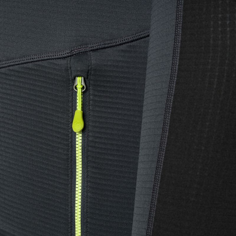 Кофта трекінгова чоловіча La Sportiva Upendo Hoody carbon/lime punch 3