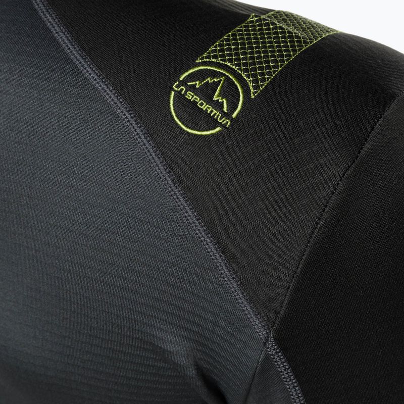 Кофта трекінгова чоловіча La Sportiva Upendo Hoody carbon/lime punch 5