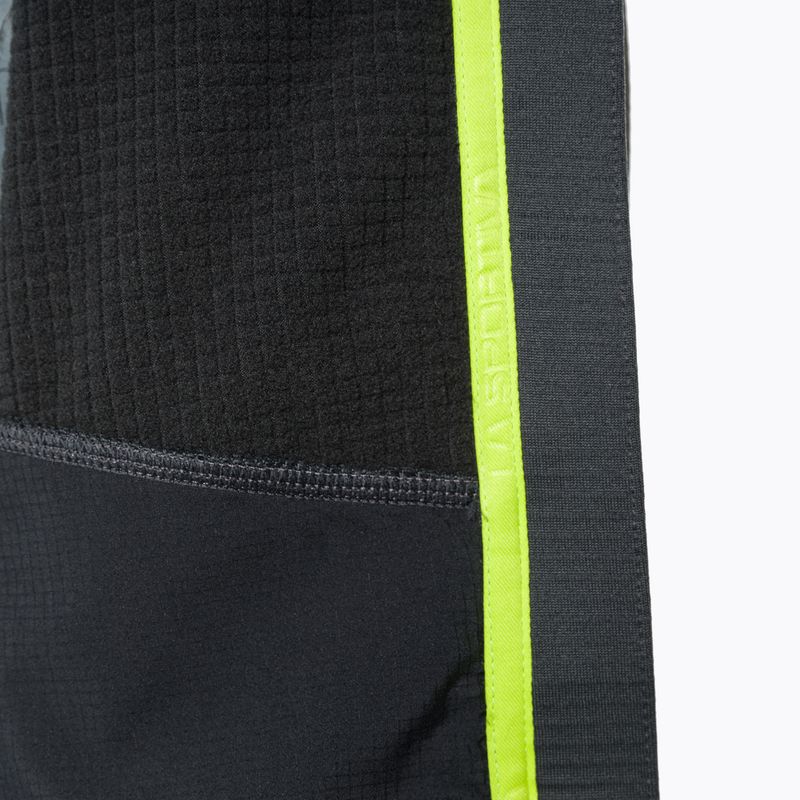 Кофта трекінгова чоловіча La Sportiva Upendo Hoody carbon/lime punch 6