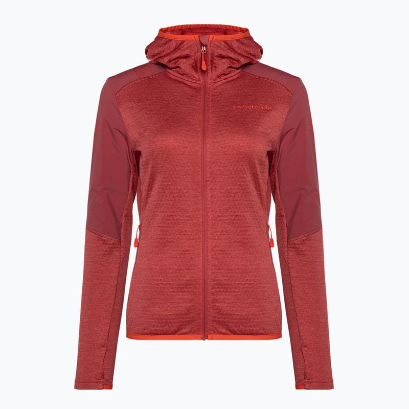 Кофта трекінгова жіноча LaSportiva Existence Hoody червона Q34323323